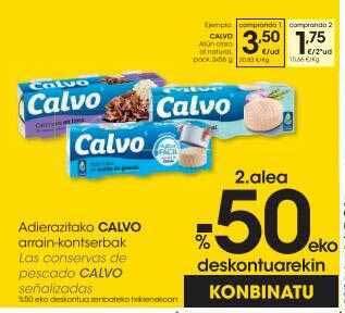 Eroski Calvo oferta