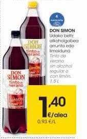 Eroski Don simon oferta