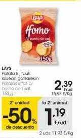 Eroski Lay's oferta