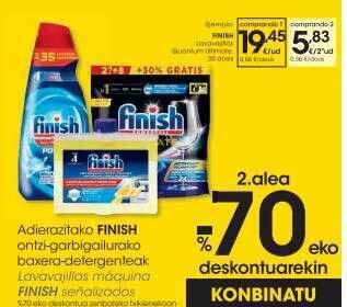 Eroski Finish oferta