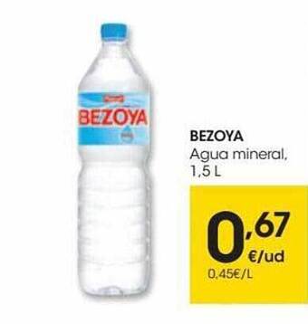 Eroski Bezoya agua mineral oferta