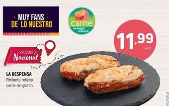 Coviran La Despensa Pimiento Relleno Carne Sin Gluten oferta