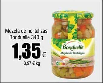 FROIZ Mezcla de hortalizas bonduelle oferta