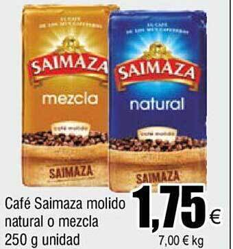 FROIZ Café saimaza molido natural o mezcla oferta