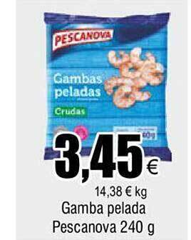 FROIZ Gamba pelada pescanova oferta