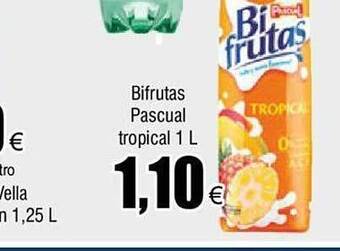 FROIZ Bifrutas pascual tropical oferta