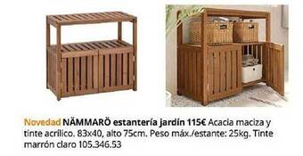 IKEA Nämmarö estanteria jardin oferta