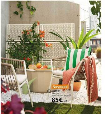 IKEA Segerön silla con reposabrazos exterior oferta