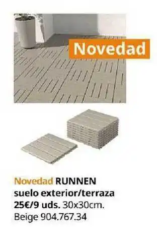 IKEA Runnen suelo exterior o terraza oferta