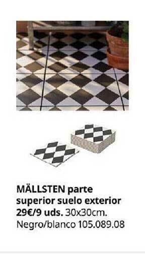 IKEA Mällsten parte superior suelo exterior oferta
