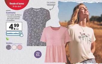 Lidl Esmara camiseta oferta