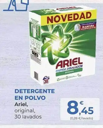 SPAR Detergente en polvo ariel oferta