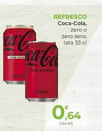 SPAR Refresco coca-cola oferta