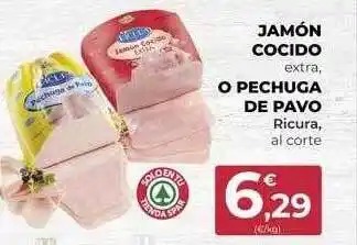 SPAR Gran Canaria Jamón cocido o pechuga de pavo ricura oferta