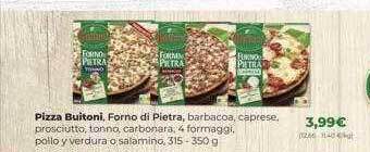 SPAR Gran Canaria Pizza buitoni, forno di pietra oferta