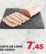 SPAR Gran Canaria Cinta de lomo de cerdo oferta