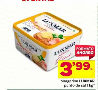Supermercados Dani Margarina Luxmar Punto de Sal 1kg oferta