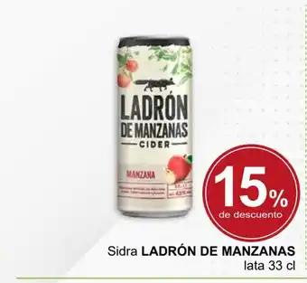 Supermercados Dani Sidra Ladró De Manzanas Lata 33cl oferta
