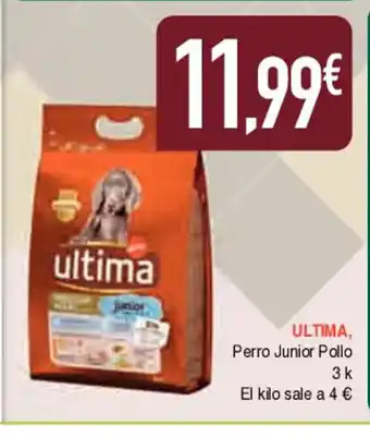 Masymas Ultima, Perro Junior Pollo 3k oferta