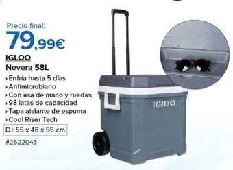 Costco Nevera 58L oferta