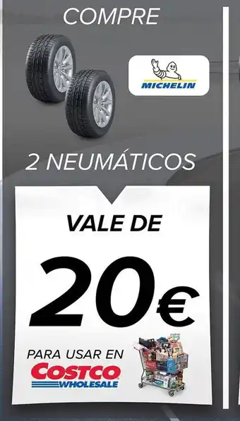 Costco Compre 2 Neumáticos oferta