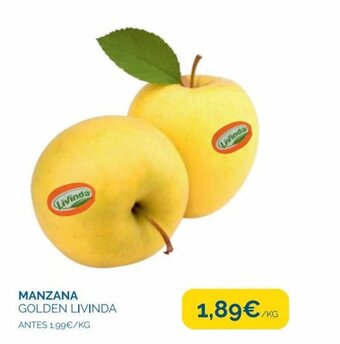 Supermercados La Despensa Manzana Golden Livinda oferta