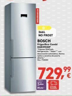 Worten Frigorífico combi frost oferta
