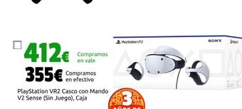 CeX Playstation vr2 casco con mando v2 sense (sin juego), caja oferta