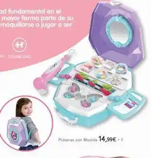 Toy Planet Pulseras con mochila 14,99€ +3 oferta
