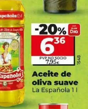 Maxi Dia Aceite de oliva la española 1l oferta