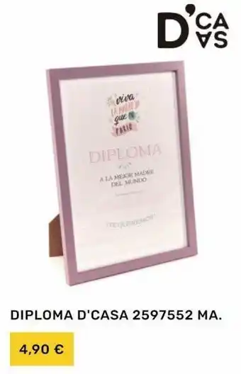 Ideal Bricolaje Viva 4,90 € la madre que faxio diploma a la mejor madre del mundo d' ca vs tequeremos diploma d'casa 2597552 ma. oferta