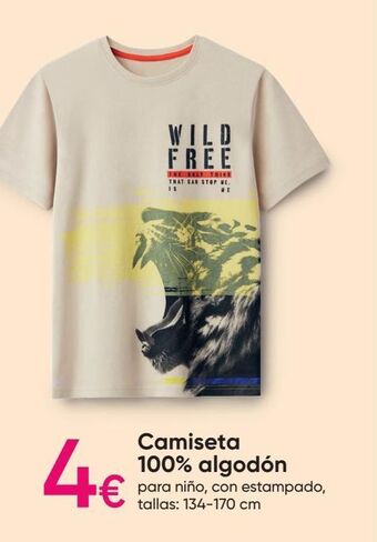 Pepco Camiseta 100% algodón oferta