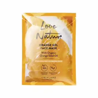 Oriflame Mascarilla facial en gel con aceite de naranja orgánico love nature oferta