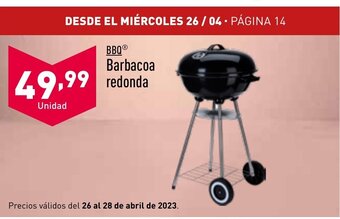 ALDI Barbacoa Redonda oferta
