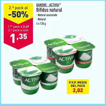 ALDI Danone-Activia Bifidus Natural oferta