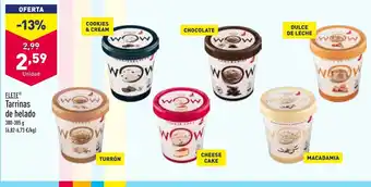 ALDI Flete Tarrinas De Helado oferta