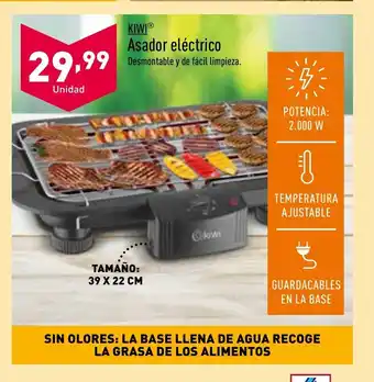 ALDI Kiwi Asador Eléctrico oferta