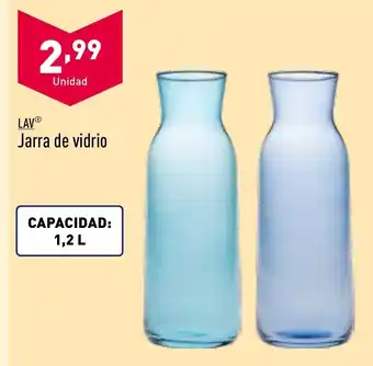 ALDI Lav Jarra de Vidrio oferta