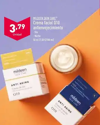 ALDI Crema Facial Q10 Antienvejecimiento oferta