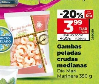 Dia Gambas Peladas Crudas Medianas oferta