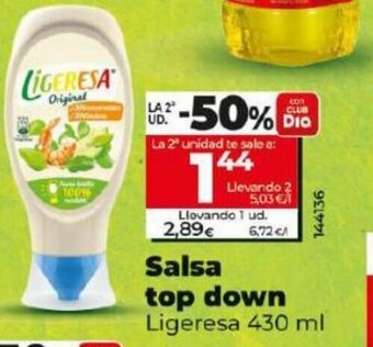 Dia Salsa Top Down oferta