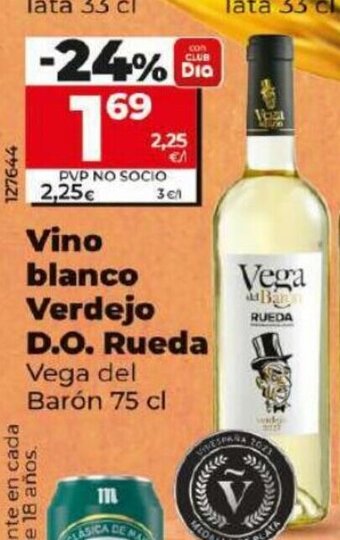 Dia Vino Blanco Verdejo D.O. Rueda oferta