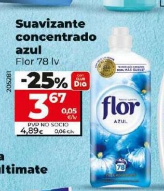 Dia Suavizante Concentrado Azul oferta