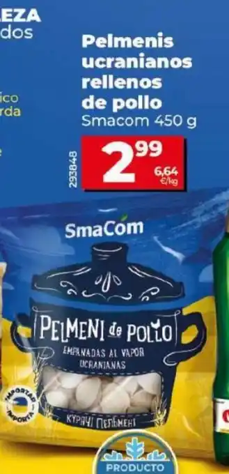 Dia Pelmenis Ucranianos Rellenos De Pollo oferta