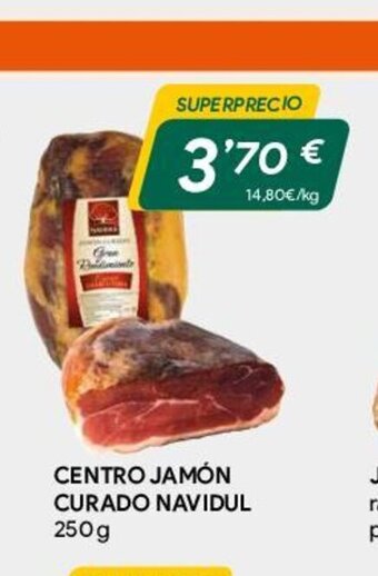 Masymas Centro Jamón Curado Navidul oferta