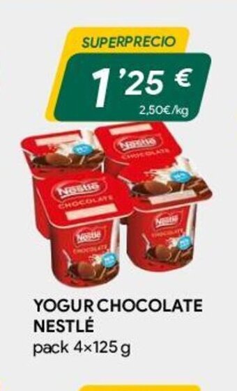 Masymas Yogur Chocolate Nestlé oferta