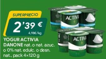 Masymas Yogur Activia Danone oferta