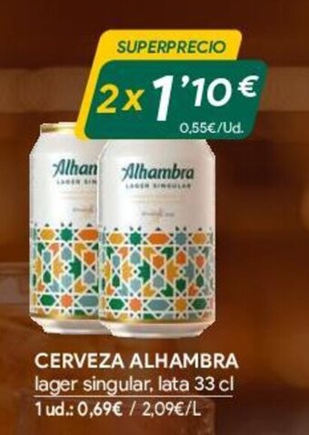 Masymas Cerveza Alhambra oferta