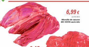 Cash Ifa Morcillo de Vacuno Mc Keen Vacio Kilo oferta