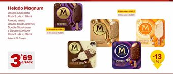 AhorraMas Helados magnum oferta